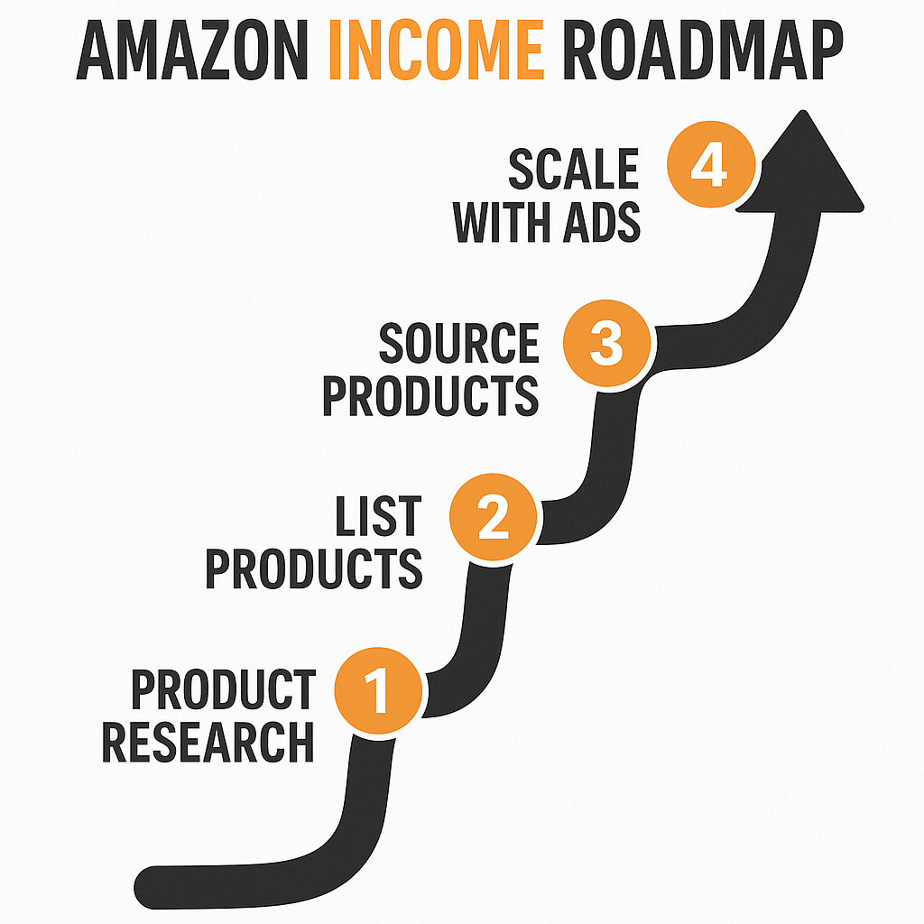 Zero to Ten Thousand Dollars Amazon Income Roadmap?