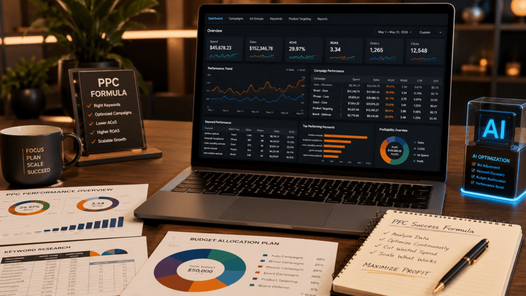 The Amazon PPC Formula That Scales Without Wasting Budget